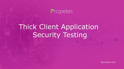 thick application testing|thick client software.